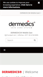 Mobile Screenshot of dermedics-me.com